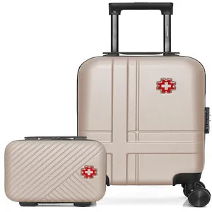 SWISS KOPPER - Lot de 2 - Valise cabine XXS et vanity USTER TU pas cher