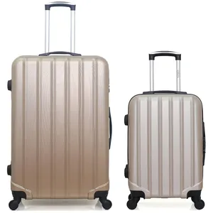 Comparateur de prix : - lot de 2 - valises grand format et cabine himalaya - beige