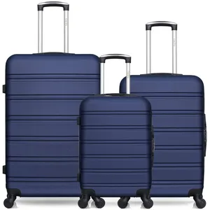 Comparateur de prix : Hero lot de 3 valises rigides grand format, taille moyenne et cabine r...