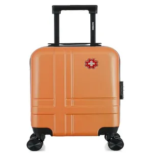 SWISS KOPPER - Valise Petite Cabine XXS USTER terracotta Taille unique pas cher