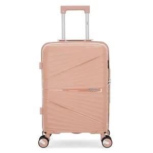 Obago - Valise Cabine Rigide Lyra Rose Clair OS pas cher