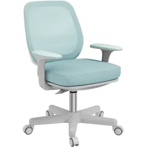 Vinsetto Fauteuil de bureau, chaise de bureau ergonomique en maille, h... pas cher