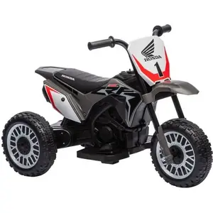 Comparateur de prix : HOMCOM Moto Cross électrique enfant 3 roues licence officielle Honda C...