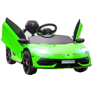 Comparateur de prix : HOMCOM Voiture électrique enfant licence Lamborghini Aventador roadste...
