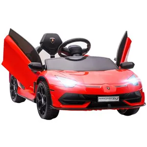 Comparateur de prix : HOMCOM Voiture électrique enfant licence Lamborghini Aventador roadste...