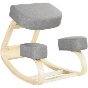 VINSETTO Tabouret ergonomique - siège assis à genoux - chaise à genoux...