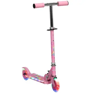 Trottinette - HOMCOM - Pour Enfants de 3 à 7 Ans - Pliable - Roues Lum...Vendu paraosom