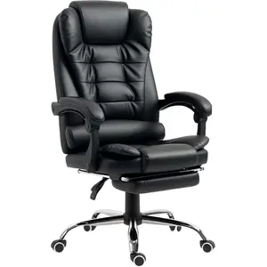 Comparateur de prix : Fauteuil de bureau - HOMCOM - Manager Grand Confort - Dossier inclinab...