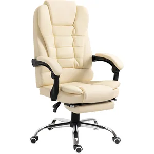 HOMCOM Fauteuil de bureau fauteuil manager grand confort réglable doss... pas cher