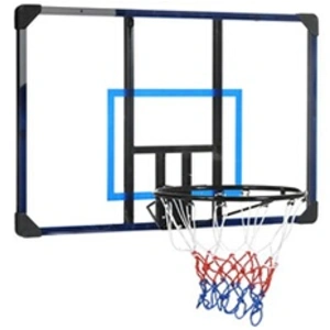 Sportnow - Panier De Basketball - Pc - 113x61x73cm - Bleu Blanc pas cher