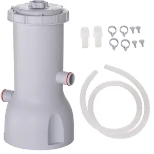 Outsunny Pompe de filtration épurateur à cartouche pour piscine hors s...Vendu paramazon