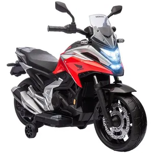 Comparateur de prix : AIYAPLAY Moto électrique pour enfants 12V moto porteur Honda pour enfa...