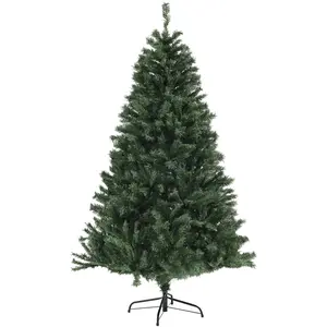 Non communiqué Sapin de Noël artificiel touffu H.180 cm 1 000 branches vert