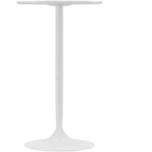 HOMCOM Table de bar ronde table de bistro mange-debout table de cuisin... pas cher