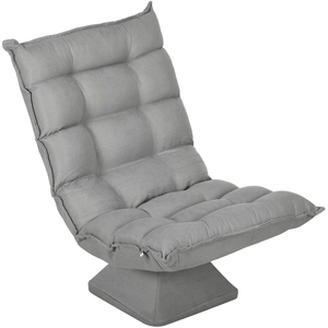 HOMCOM Fauteuil de sol paresseux fauteuil relax fauteuil salon design ... pas cher