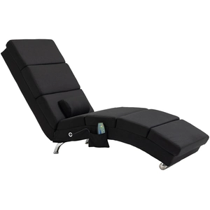 HOMCOM Fauteuil relax chaise longue de relaxation ergonomique, massant... pas cher