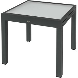 Outsunny Table Extensible de Jardin Grande Taille dim. dépliées 160 x ... pas cher