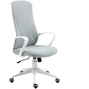 Vinsetto Fauteuil de bureau ergonomique avec accoudoirs et roulettes -... pas cher