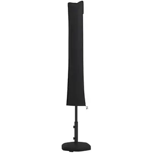 Comparateur de prix : Outsunny Housse de protection imperméable pour parasol droit avec ferm...