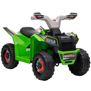 Comparateur de prix : HOMCOM Quad électrique enfant V. max.  2,5 Km/h 6 V vert TU