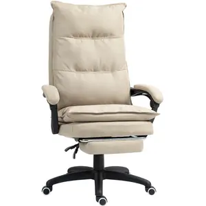 Vinsetto Fauteuil de bureau massant avec hauteur réglable, dossier inc... pas cher