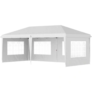 Outsunny Tonnelle pop-up pliante - tente de réception - 3 x 6 m 3 coté... pas cher