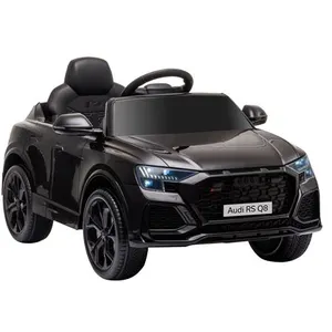 Comparateur de prix : Non communiqué Voiture Électrique Enfant Audi Rs Q8 - 2 Moteurs - Télécommande - Effets Sonores, Lumineux Noir