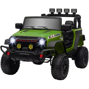 AIYAPLAY Buggy 4x4 voiture électrique enfant UTV Bluetooth 2 places av... pas cher