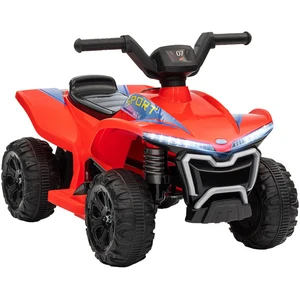 Comparateur de prix : Aiyaplay Quad électrique enfant 6V max. 2,5Km/h phare effet sonore mar...