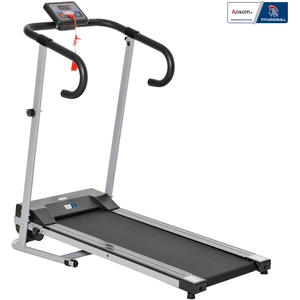 HOMCOM Tapis de course Fitness électrique pliable - 1 à 10 Km/h - écra... pas cher