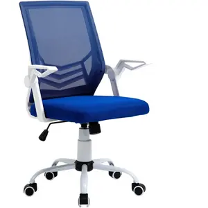 Vinsetto Chaise bureau fauteuil de bureau ergonomique en maille avec s... pas cher