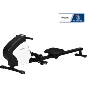 SPORTNOW Rameur d'appartement pliable silencieux freinage magnétique -... pas cher
