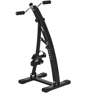 HOMCOM Vélo d'appartement pédalier rééducation bras jambes 40L x 42,5l...Vendu paraosom