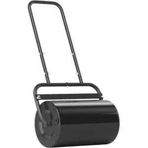 Comparateur de prix : OUTSUNNY Rouleau à gazon jardin en acier avec poignée dim. 59l x 32l x...