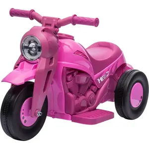AIYAPLAY Moto électrique enfants 2-5 ans, 3 roues, 6 V, 3 km/h, avec f... pas cher