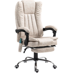 Vinsetto Fauteuil de bureau massant et chauffant avec hauteur réglable... pas cher