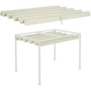 Comparateur de prix : Toile de toit de rechange pour pergola - Outsunny - protection solaire...
