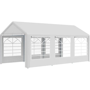 Outsunny Tonnelle de jardin 3 x 6 m tente de réception avec 4 parois 3... pas cher