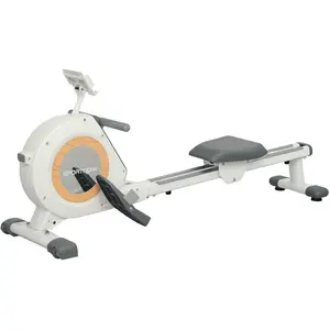 SPORTNOW Rameur magnétique 16 niveaux avec écran LCD et support de tél... pas cher
