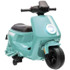 Comparateur de prix : Vespa scooter électrique enfants moto porteur pour enfants 6 v, 2 mote...