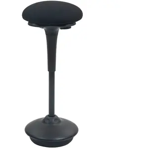 HOMCOM Tabouret de bureau debout tabouret ergonomique siège bascule à ... pas cher