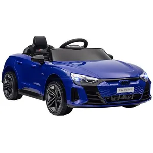Comparateur de prix : HOMCOM Véhicule électrique enfant audi rs e-tron gt v. Max. 5 kmh télécommande effets sonores + lumineux bleu indigo