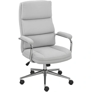 HOMCOM Fauteuil de bureau, chaise de bureau ergonomique avec hauteur r... pas cher