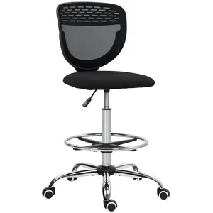 VINSETTO Chaise De Bureau Haute Ergonomique - Assise Haute Réglable H.68-88 Cm pas cher