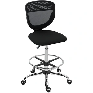 Vinsetto Chaise de bureau ergonomique en maille, chaise de dessin, hau... pas cher