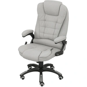 Vinsetto Fauteuil de bureau massant et chauffant chaise de bureau avec... pas cher