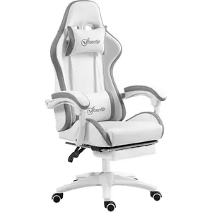 Vinsetto Chaise gaming fauteuil gaming ergonomique avec dossier inclin... pas cher