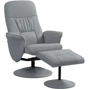 HOMCOM Fauteuil relax avec repose-pied fauteuil de relaxation relaxant... pas cher