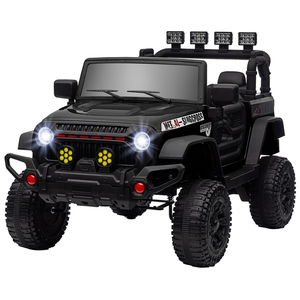 AIYAPLAY Voiture 4x4 électrique enfant 2 moteurs 12v 3 vitesses téléco... pas cher
