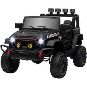 AIYAPLAY Voiture électrique enfants UTV avec télécommande 2,4G, 2 mote... pas cher